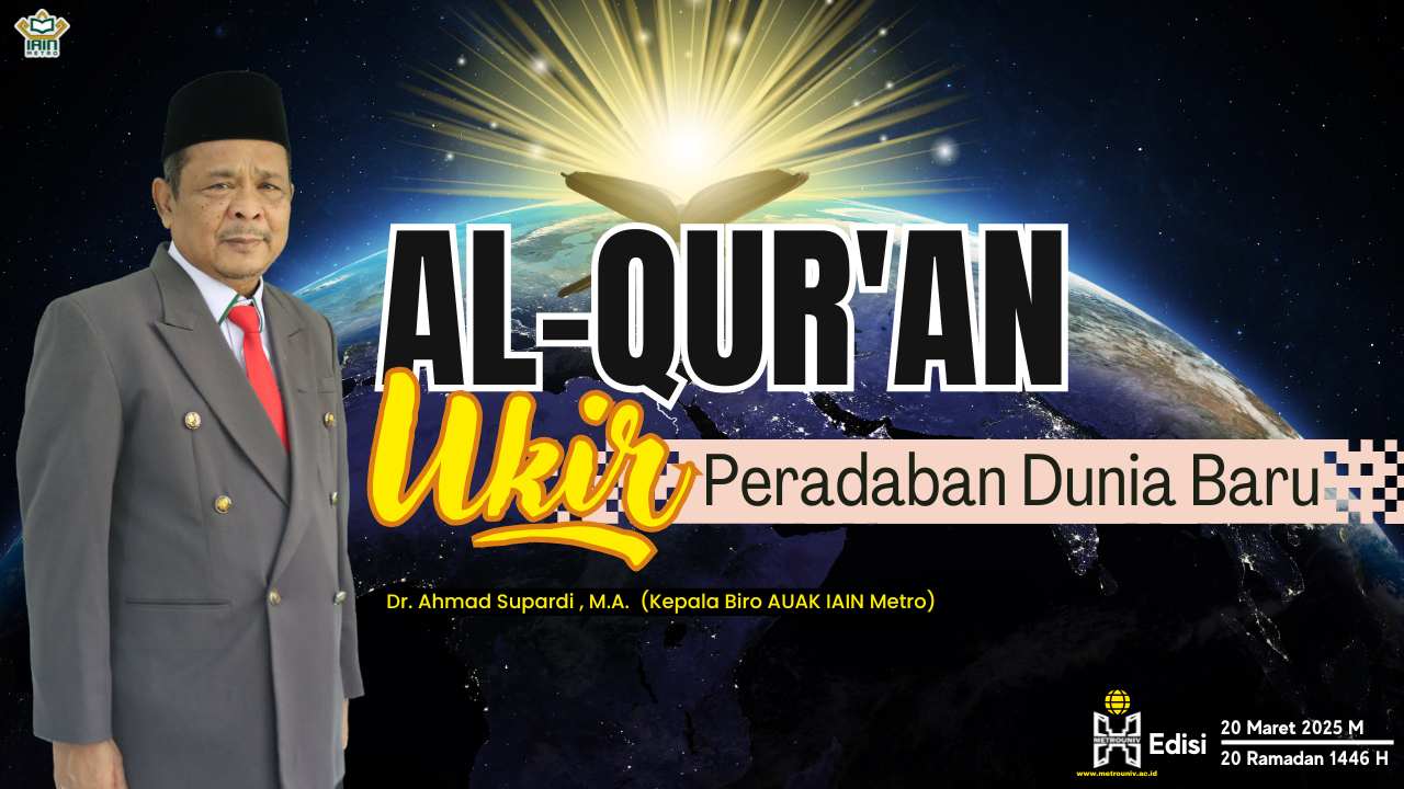 9. Cover Al-Qur'an Ukir Peradaban Dunia Baru